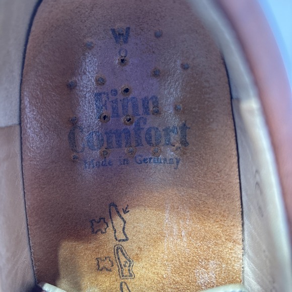 Finn Comfort Dijon Teak Brown Leather Lace Up Shoes Men’s‎ 9 Wide main image 11